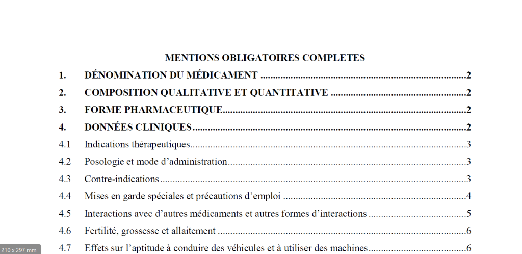 mentions obligatoires