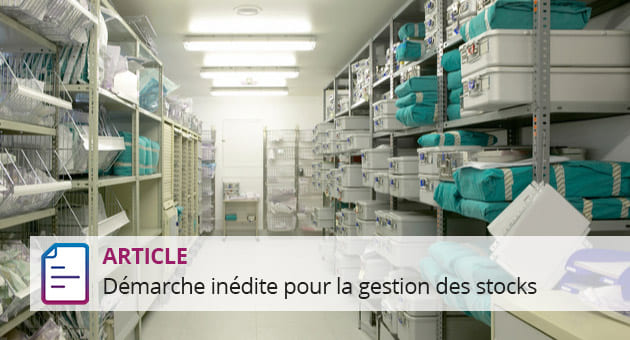 Démarche inédite pour la gestion des stocks