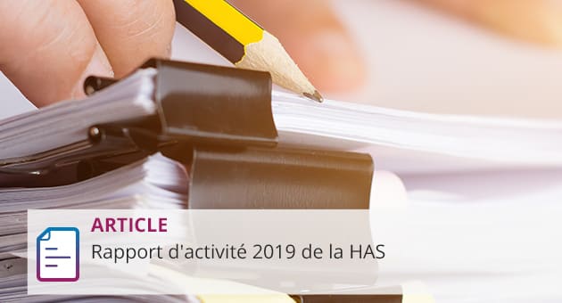 Rapport d'activité 2019 de la HAS