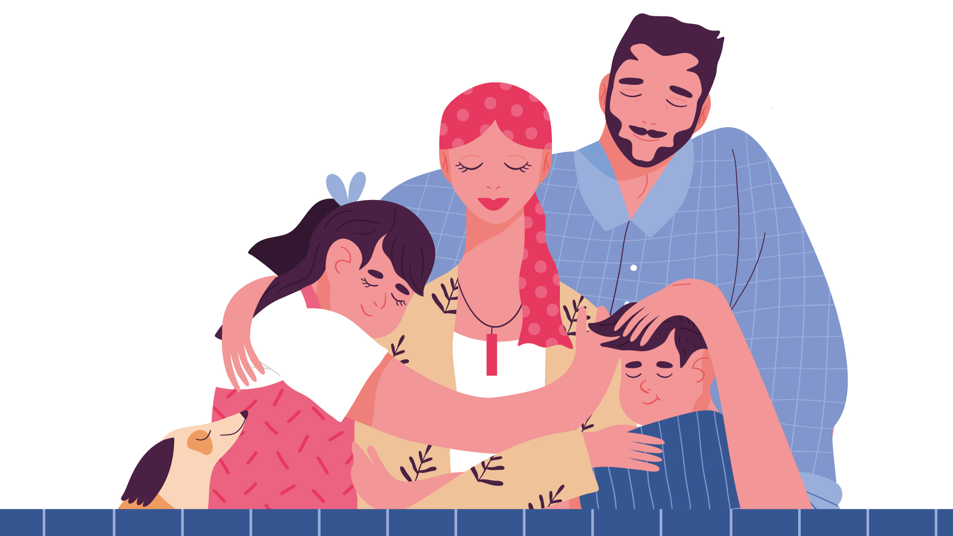Illustration d’une famille