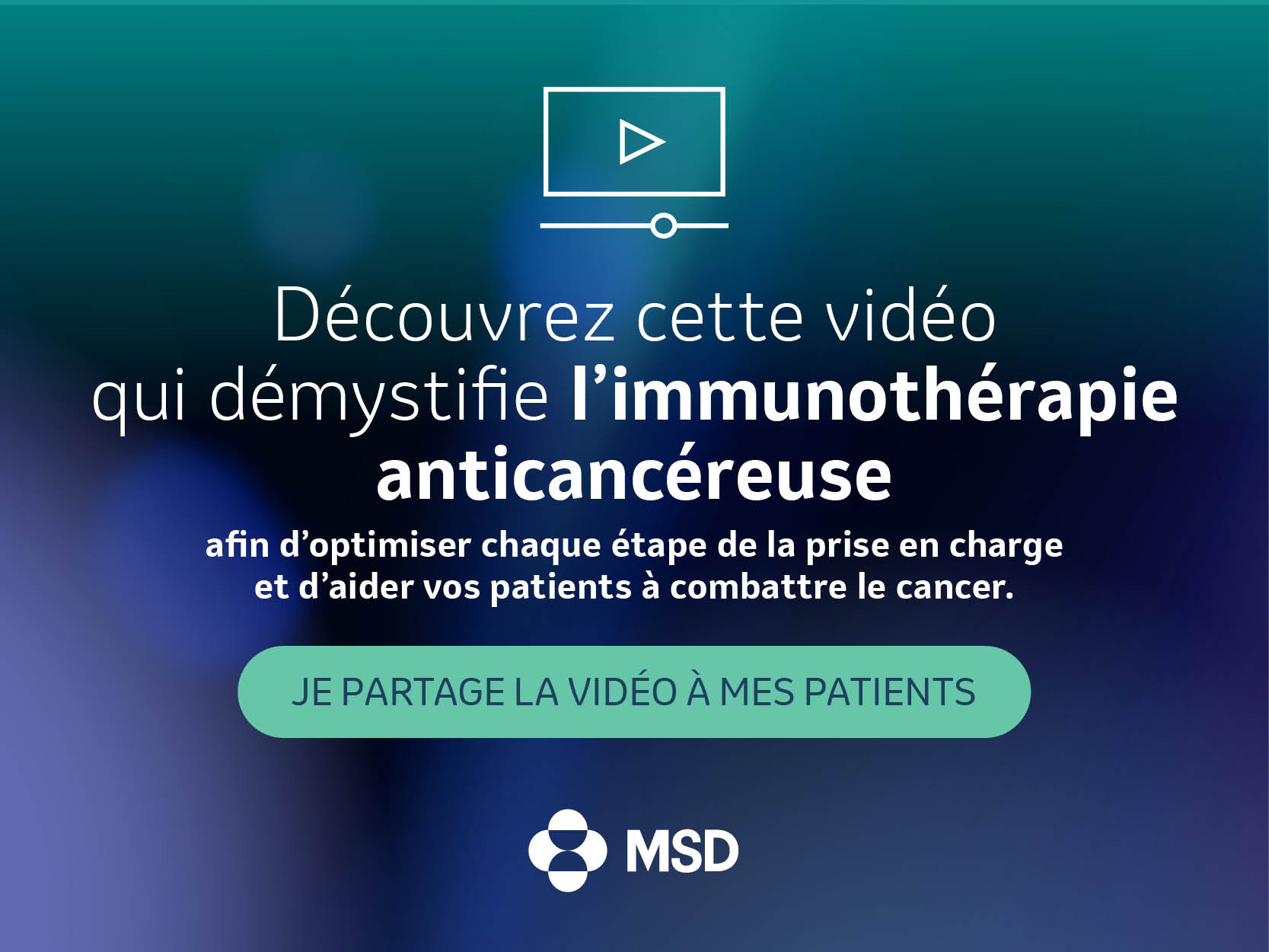 je partage la vidéo à mes patients