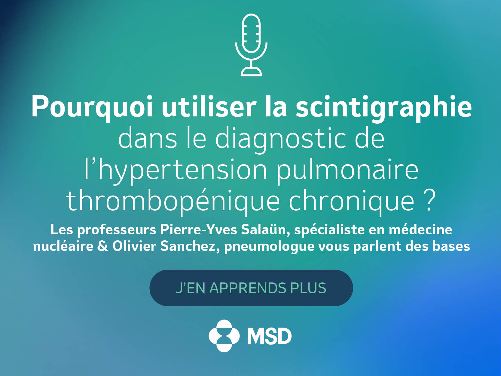 Pourquoi utiliser la scintigraphie dans le diagnostic de l'hypertension pulmonaire thrombopénique chronique