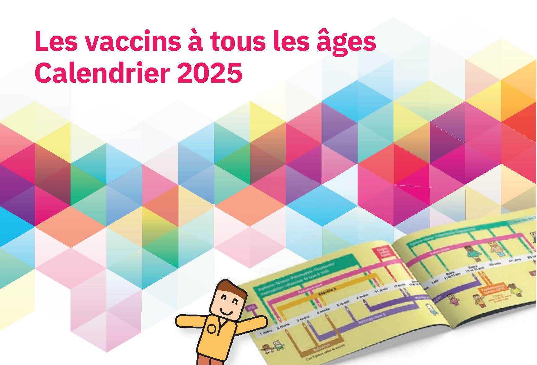 Frise “Les vaccins à tous les âges”