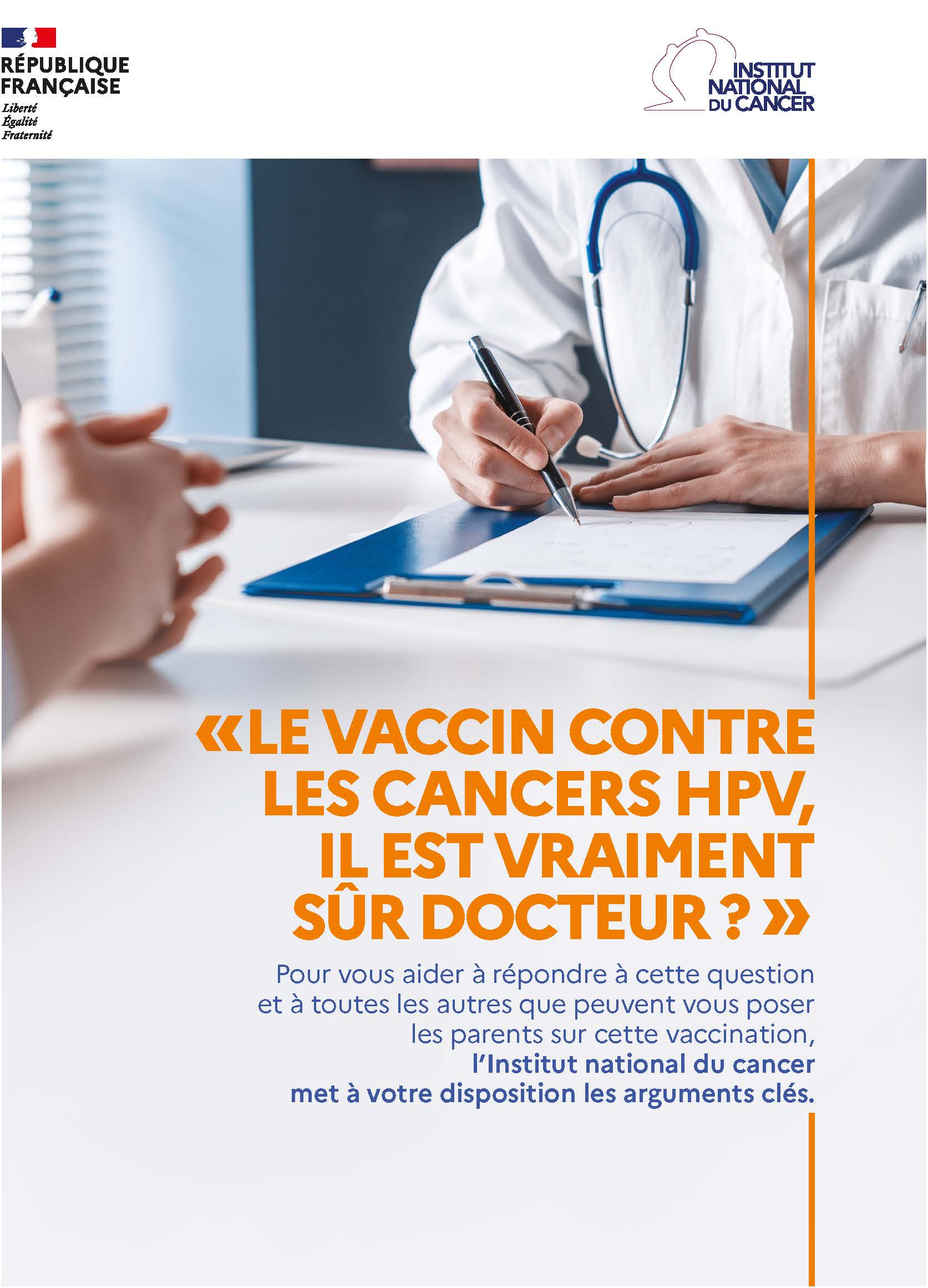 Dépliant INCa – HPV