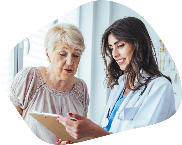 oncologue et sa patiente